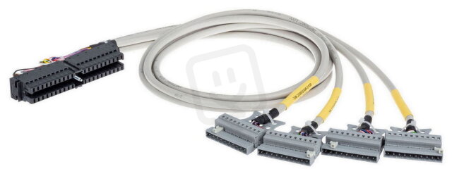 Systémový kabel, pro Siemens S7-300, 2x 8 binárních vstupů/výstupů