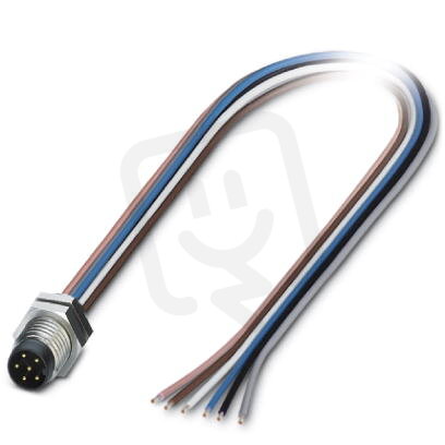 SACC-DSI-M 8MS-6CON-M 8/0,5 Přístrojový konektor zezadu stěny 1453494