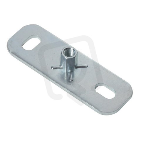 PBF základna se dvěma otvory, pro závitovou tyč M8, M10, délka 120 mm