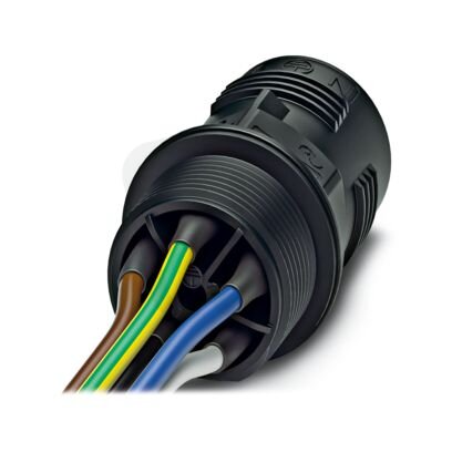 Stěnová průchodka QPD W 4PE1,5 M25 0,5 BK PHOENIX CONTACT 1414736