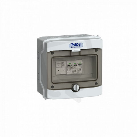 Fotovoltaický rozvaděč ASABOX pro 1 string, DC 1000V, IP65 FVE 51 6647.01
