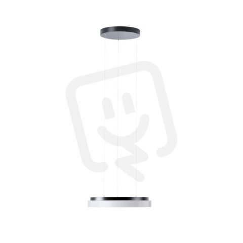 Závěsné LED svítidlo s plastovým stínidlem OSMONT CORVUS LE1 25W IP40 3K černá