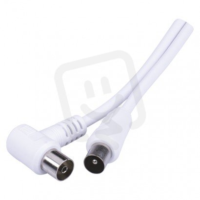 Anténní koaxiální kabel 90° 5M Emos SB3105