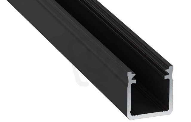 Hliníkový profil AL-PROFIL Y BLACK 2M (10-0092-20) GREENLUX GXLP1063