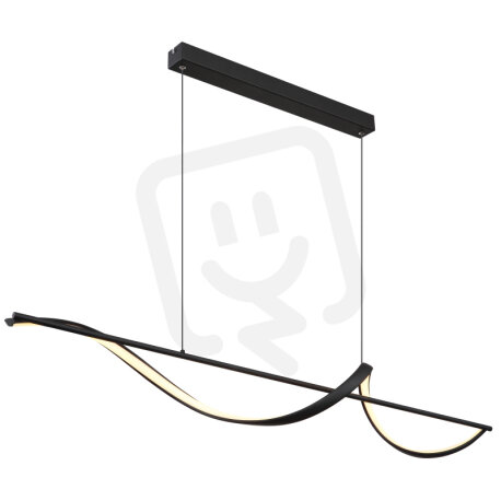 Závěsné svítidlo VIOLINO černá 24W IP20 GLOBO 67207-24