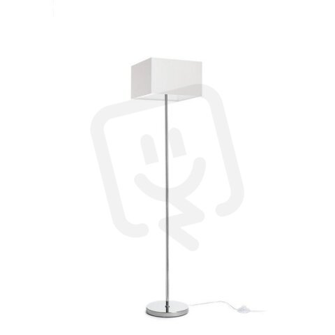 NYC/TEMPO 30/19 stojanová Polycotton bílá/chrom 230V E27 11W RENDL R14085