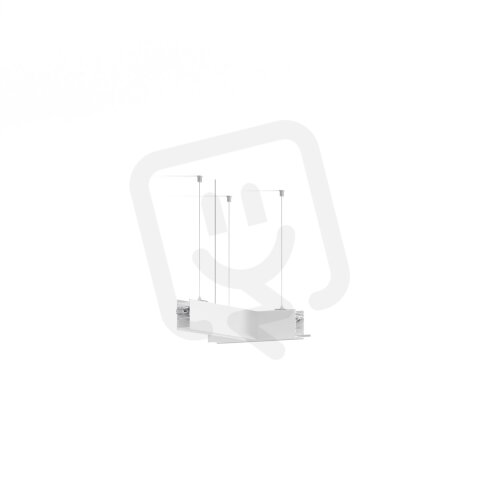 LED Svítidlo Serpent T, dolů, mléčný, 3000K, 14W, bílá  ALUMIA FPSE105-1030DB