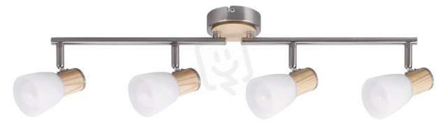 Gavin E14 4x 40W IP20 saténový chrom RABALUX 6489