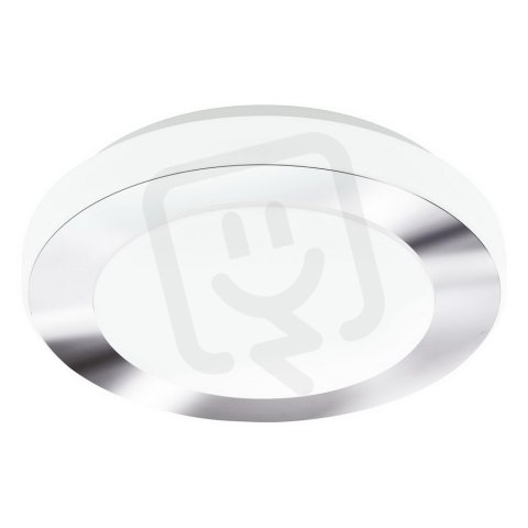 Nástěnné/stropní svítidlo LED CARPI d300 chrom/bílá 10,8W IP44 EGLO 95282
