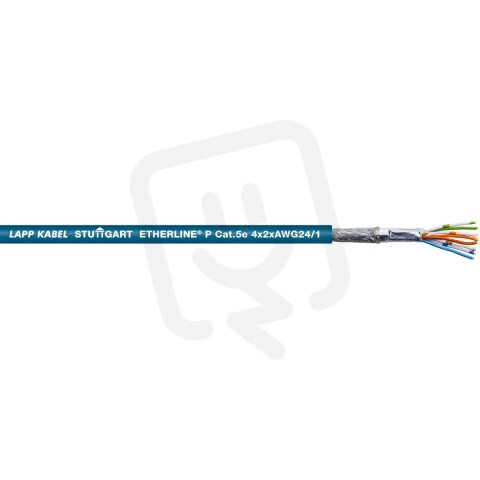 Ethernetový kabel ETHERLINE P CAT.5e 4X2XAWG24/1 LAPP 2170297