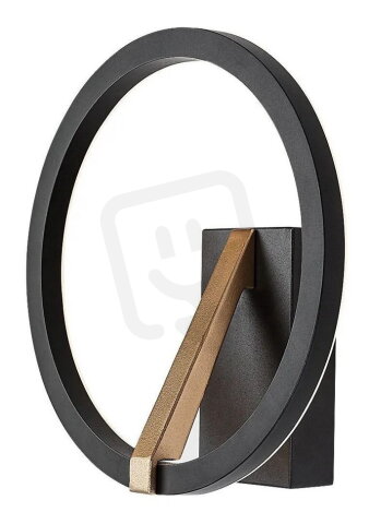 RENARA černá/ zlatá LED 8W IP20