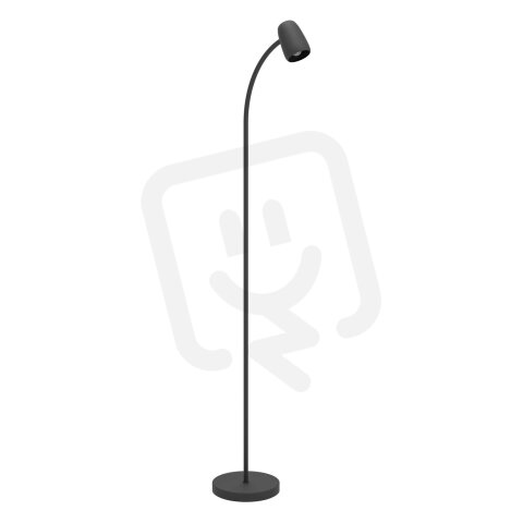 Stojací lampa CARLO E14 18W IP20 černá EGLO 902172