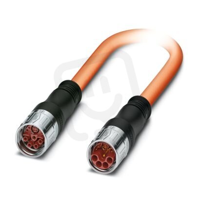 Zástrčka oboustranně zastříknutá plastem K-8E-M23M8/10,0-H00/M23F8-C5-SX 1244567