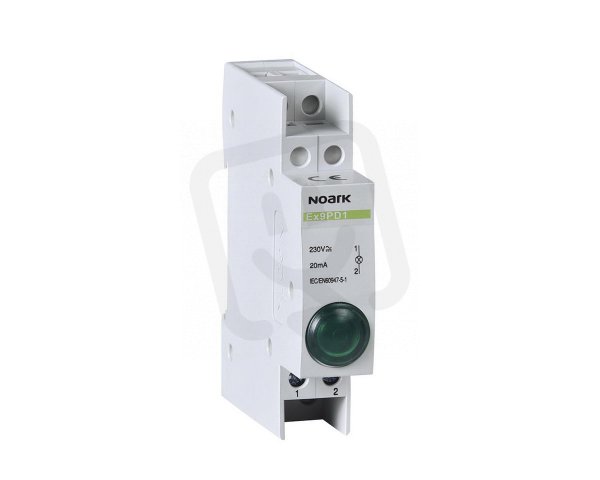 Světelné návěstí NOARK 102443 EX9PD1G 230V AC/DC, 1 zelená LED