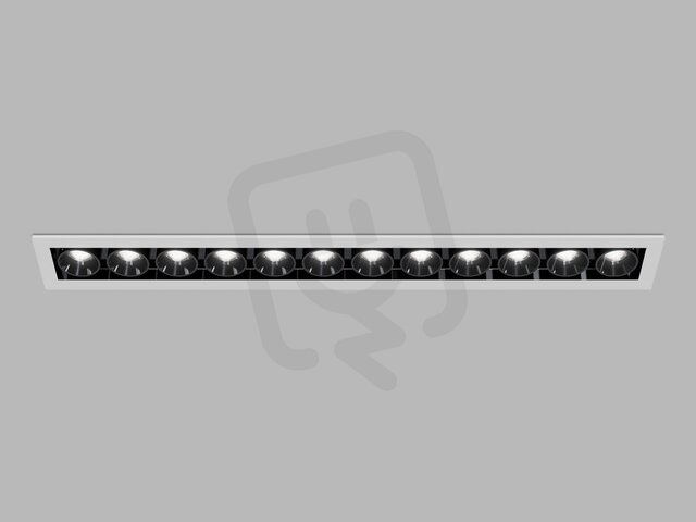 Zápustné svítidlo LED2 RIVA MINI 12, W DALI/PUSH 20W 3000K/3500K/4000K UGR bílá