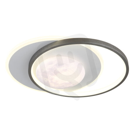 Stropní svítidlo MOON černá matná LED 30W 230V,2200lm, 4000K GLOBO 41785