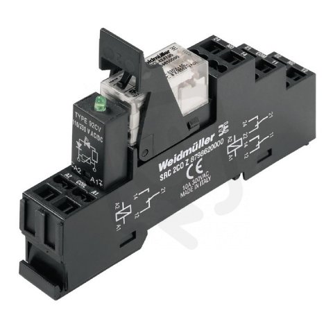 Reléový modul RCLKITZ 24VDC 2CO LED WEIDMÜLLER 8798630000