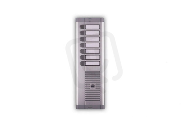Tlačítkový panel pro hlasovou jednotku, 7 tlačítka, 1 sloupec URMET 925/107