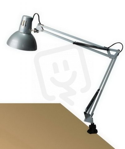 Arno E27 1x 60W IP20 stříbro RABALUX 4216