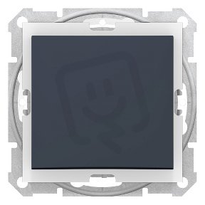 Sedna Spínač jednopólový IP44, řazení 1, Graphite SCHNEIDER SDN0100370