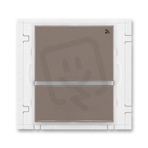 Vysílač RF čtyřtlačítkový 868 MHz 3299E-A21908 26 lungo/mléčná bílá Time ABB