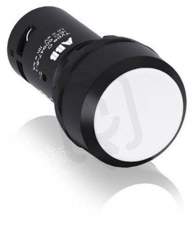 CP1-10W-01 Tlačítko bílé, neprosvětlené ABB 1SFA619100R1045