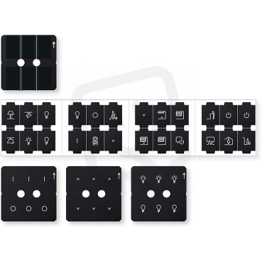Sada folií pro KNX Pro System M SCHNEIDER MTN6270-0010