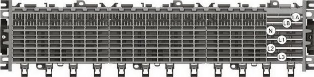 ZLS905E40-3LNLALB Základna pro 40 modulů L1 L2 L3 N LA LB ABB 2CCA183183R0001