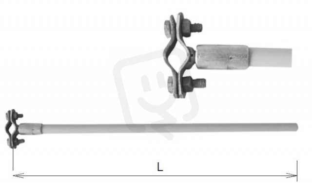 Izolační tyč pro uchycení jímače IZT J 430 Kovoblesk 24549