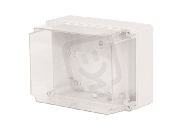Krabice SolidBOX 68181 IP65 220x170x146mm průhledné víko hladké boky FAMATEL