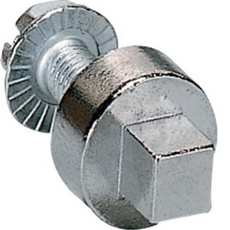 Dveřní uzávěr univers, vnější čtyřhran 7x7 mm HAGER FZ503