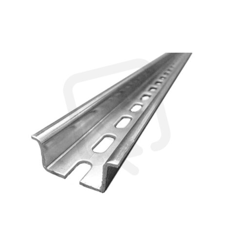 DIN lišta TS 35x15 perf. 6,3x18, 2000 mm, TS35/CF6, Sz MOREK MMD1520C29