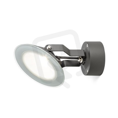 FOX venkovní reflektor antracitová 230V LED 9W 120° IP65 3000K RENDL R11753