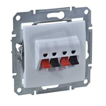 Sedna Zásuvka reproduktorová dvojitá, Polar SCHNEIDER SDN5400121