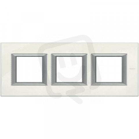 Legrand HA4802M3HBG BTAX Rámeček2+2+2 HOR.BÍLÝ LIMOG.