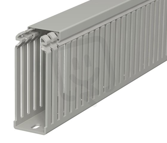 OBO LKV 10037 Propojovací kanál LKV 100x37x2000 kamenná šeď Polyvinylchlorid PVC