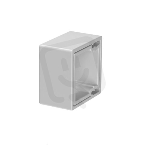 OBO KSR30030 Ochranný kroužek pro kanál LKM 30x30mm šedá Polyvinylchlorid PVC