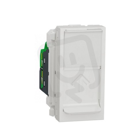 Datová zásuvka NOVÁ UNICA 1xRJ45 Kat.6A FTP, 1M, Bílá SCHNEIDER NU344818