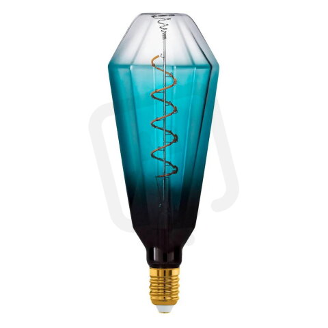Světelný zdroj E27-LED T100 4W modrá EGLO 110235