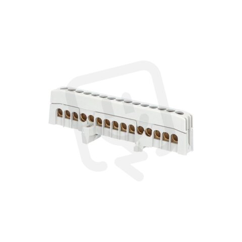 Můstek A 15-F2 (svorkovnice 15x16mm2) krytý IP20 šedý 63A na DIN 1003830