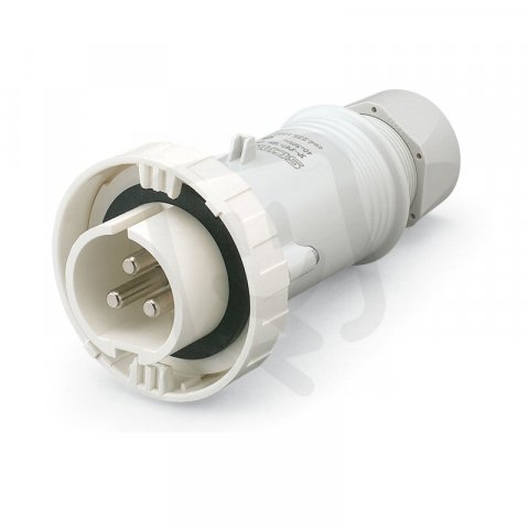 SCAME 235.1600 Vidlice IEC309 do 50V - 2P, 16A, 20-25 V, 50/60 Hz, IP67