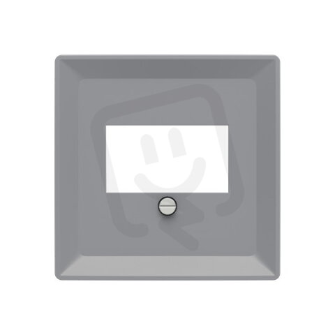 ABB Zoni Kryt zásuvky komunikační přímé (HDMI USB VGA USB REPRO) šedá