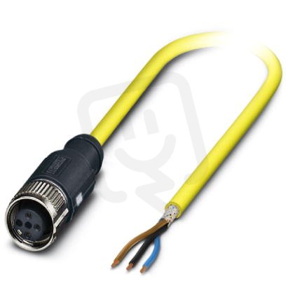 SAC-3P- 5,0-542/M12FS SH BK Kabel senzoru/aktoru 1406266