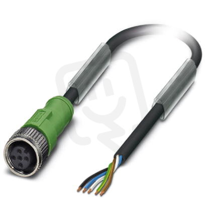 SAC-5P-10,0-PUR/M12FS BK Kabel senzoru/aktoru 1012050