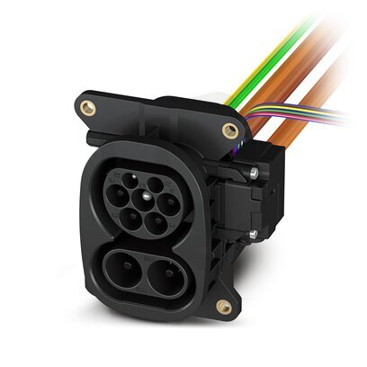 Nabíjecí zásuvka elektromobilu CHARX T2HBI12-3AC32DC125-3,0M2 1358242