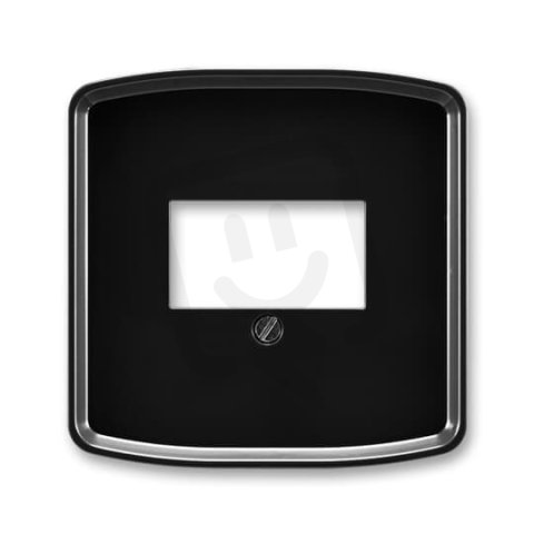 Kryt zásuvky komunikační přímé pro USB 5014A-A00040 N černá Tango ABB