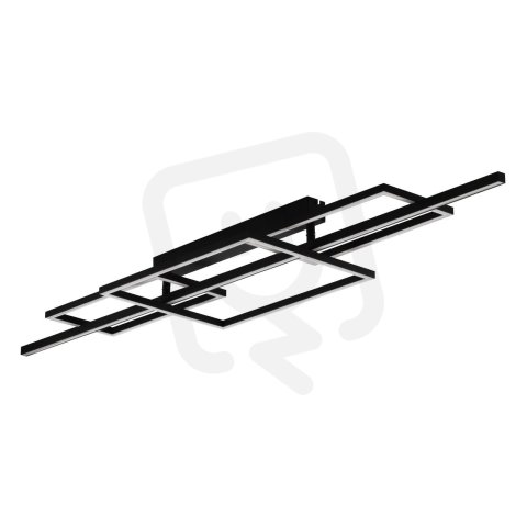 Stropní svítidlo PUEBLA LED černá 34,5W IP20 EGLO 390282