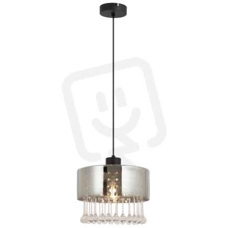 Závěsné svítidlo HENDRY černá 1xE27, max. 60W 230V GLOBO 15884H1
