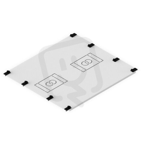 Ochranný kryt CP 2-3 E46, pro 2x EB2/ED2 400/630A 3/4P, 500x450mm ETI 001339302