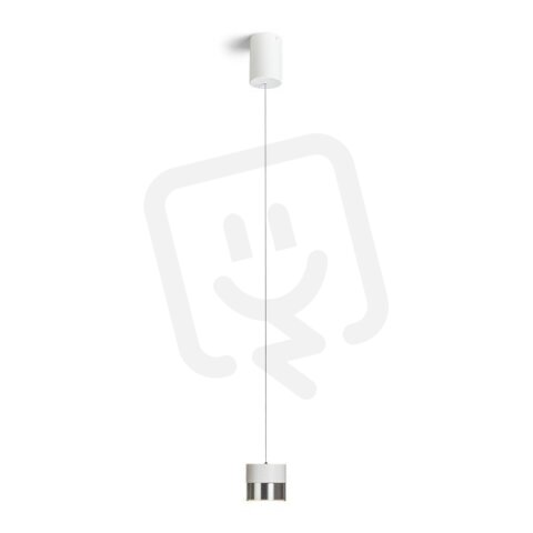JUNIPER závěsná stahovatelná bílá chrom 230V LED 15W 30°  3000K RENDL R14218